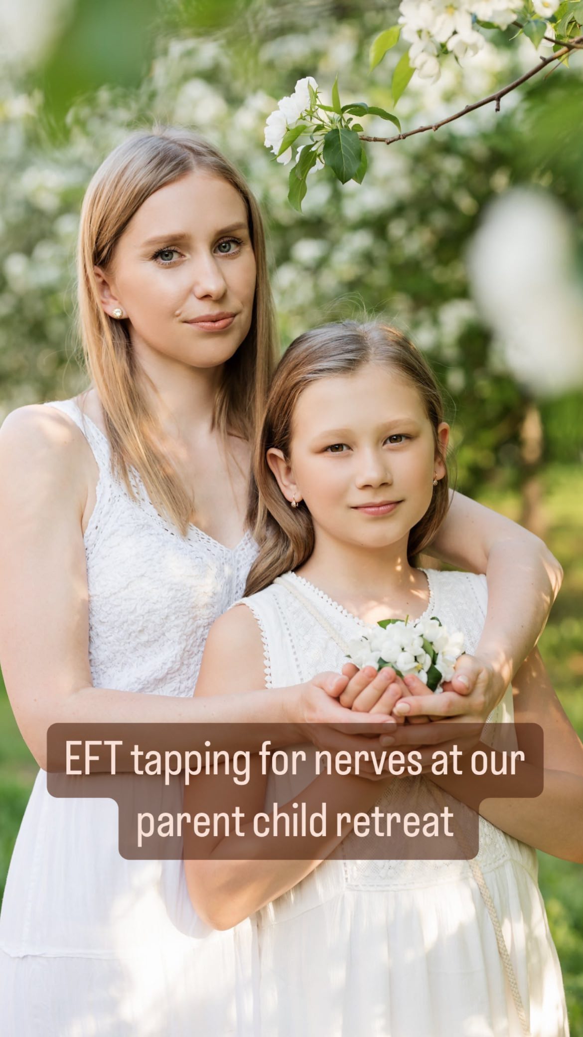 Who here has not experienced nerves before doing something new?
As adults we cannot help to feel nervous sometimes - when we do something new, when we are somewhere that we are not used to, when we need to speak to a big group of people, when we are going to an appointment with the dentist (gah that’s me) or really anytime we are outside our comfort zone.
Our little ones go through the same feelings we do. And think about all the new things that they are experiencing every day as they transition to school, try new classes, go to completely new environments.
EFT tapping has effectively helped me and children I have worked with navigate these moments.
At our parent child retreat I will be talking about EFT and showing you how to use it to support yourself and nurture your nervous system!
Book your tickets through the link in my bio ❤️
