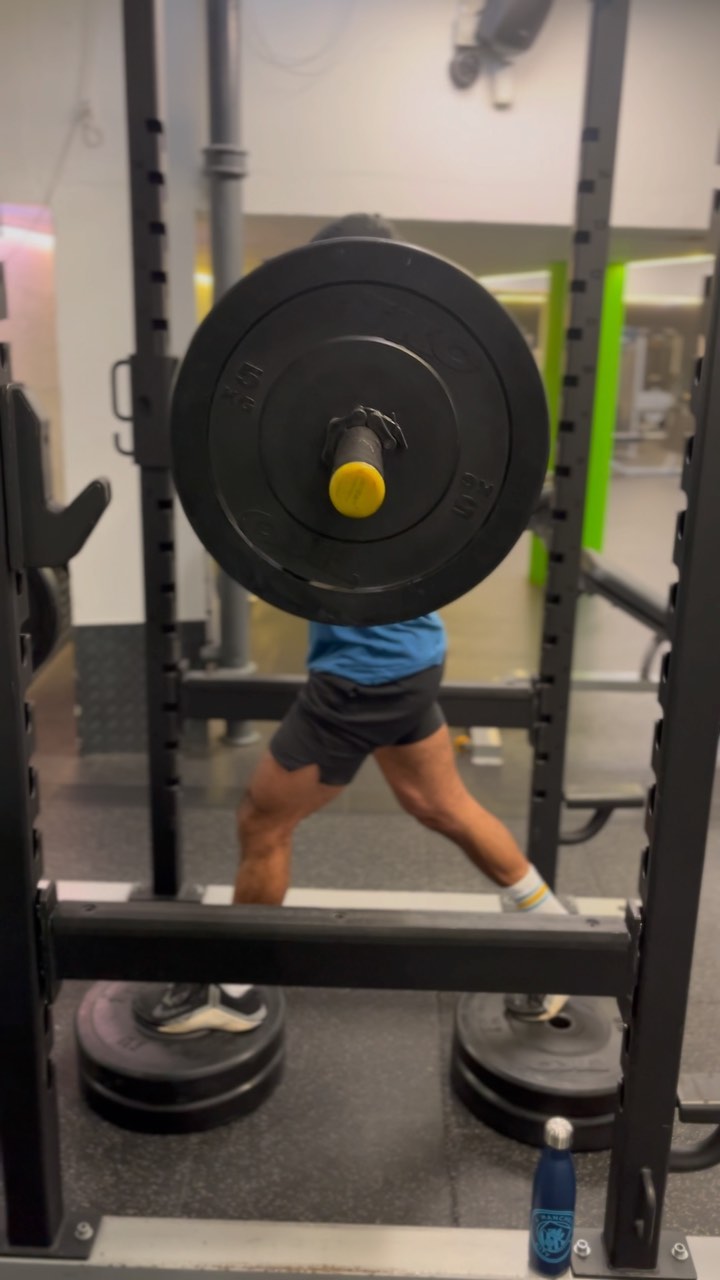โToast your legs with This bad boy ๐ฅ
Only 20% of men train legs, and the rest are lying.
If youโre one of those 20% of men, hereโs a quads toaster for you.
Dive into the Front Rack Both Foot Elevated Split Squat!
This variation is a game-changer for leg workouts. Placing the bar at the anterior part of your body (clean grip) adds immense pressure to your core due to the trunk extension, while elevating both feet expands your range of motion, providing deeper hip flexion to hit those quads pretty hard.
Do you do this variation?
Would you give it a try in your next session?
Let me know in the comment below.
Tag your mate who doesnโt train legs๐
#legday #legworkout #leggains #legtattoo #legdayworkout #legdayeveryday #legday๐