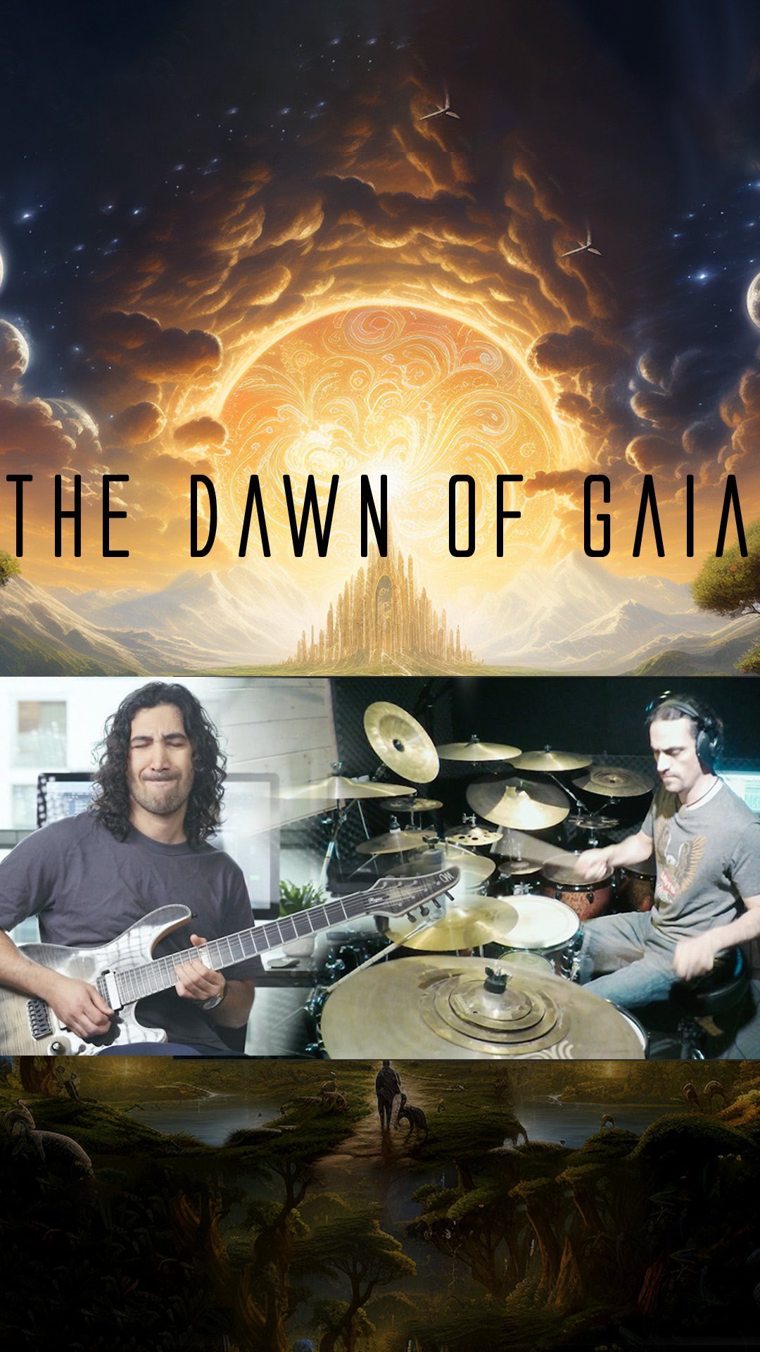 “The Dawn of Gaia”
Feeling the rhythm of the universe with my new release. Collaborating with the incredibly talented Saeed Piltan on drums has been an absolute blast. 🥁
I’m using @mayonesguitars guitars, @bareknucklepickupsofficial pickups, @stltones guitar amp simulator.
@ramtindrumcenter
@ramtin_percussion