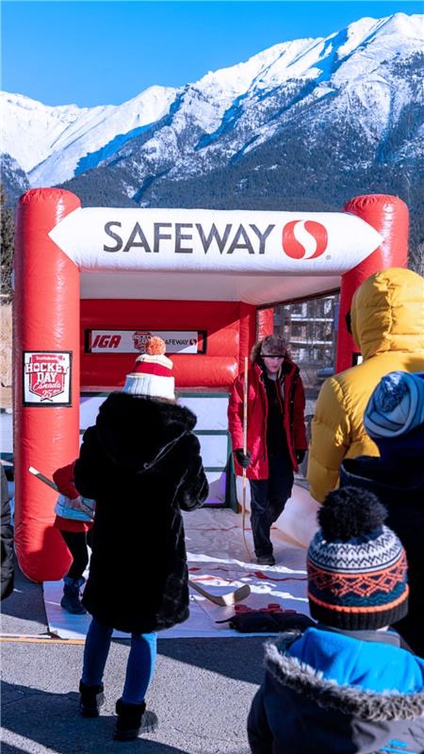 Mini sticks and mountains—what could be better? 🏒🏔️
We had an amazing time in Canmore, AB, celebrating Hockey Day in Canada with Safeway and IGA! From our inflatable hockey game and product samples to Scene+ promo cards for extra rewards, our Brand Ambassadors brought an engaging fan experience to life. 🌟
#eXperienceIsEverything #eXperientialMarketing #HockeyDayInCanada