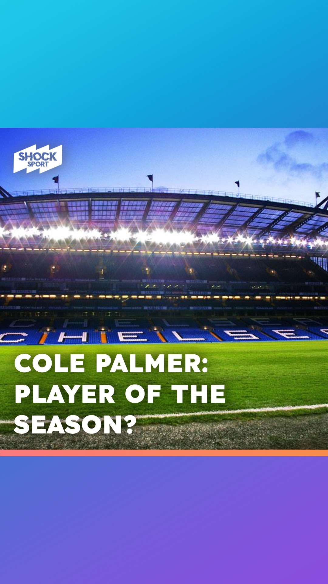 ⚽ Could Chelsea's rising star Cole Palmer be a contender for Player of the Season? Watch the Shock Sport show by searching Shock TV on YouTube.
#premierleague #colepalmer #coldpalmer #playeroftheseason #football #chelsea
"Stamford Bridge - West Stand" by Vespa125125CFC is licensed under CC BY-SA 3.0