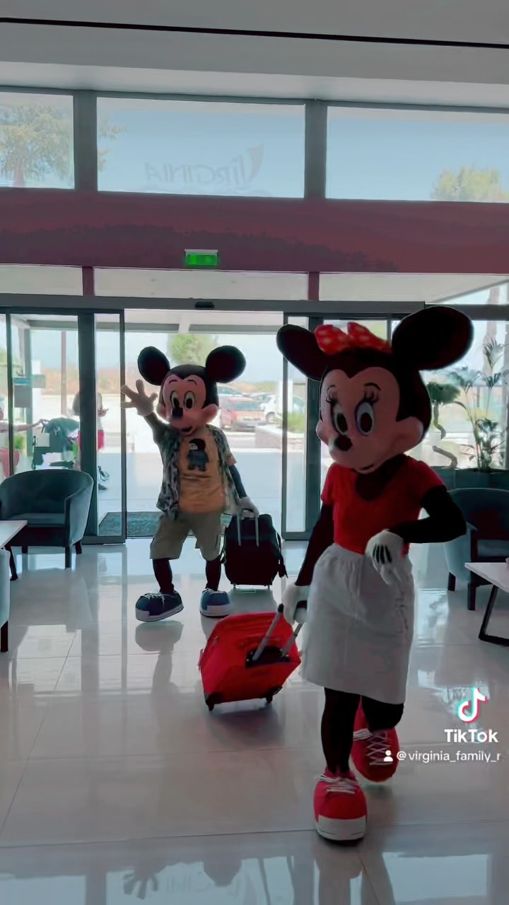 Welcome Minnie & Mickey to Virginia Family
Resort ✨ 🏰 💕
#VirginiaFamilyResort #rhodes #familyvacation #paradisefound #greece #summervibes #fyp #foryoupage #travel #travelbucketlist #beachresort #allinclusive #familyfriendly #travelgoals #holidayvibes #summerescape #minniemouse #mickeymouse #disney #familyresort #familyvacation #minnieandmickey