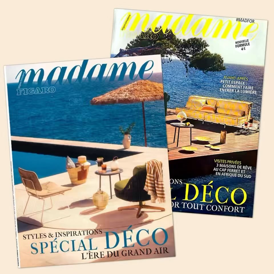 Pour réchauffer l’ambiance frileuse de ce mois d’avril, « Joyeux rivages » et « L’été en pente douce » dans le hors-série spécial Design de @madamefigarofr avec les dernières nouveautés ensoleillées 100% seventies de @hkliving et les poteries brutes intemporelles de Sejnane faites à la main de @homata_deco
Merci à @duboscqvirginie @cyrillerobin @emmaeymery @vanessazochetti @florencethielland - PHOTOS CYRILLE ROBIN/ RÉALISATION VIRGINIE LUCY-DUBOSCQ
#70svibes
#artdelatable
#ceramics
#ceramiques
#agencerp
#artdelatable
#ceramics
#ceramiques
#cuisine
#decoaddict
#decoration
#design
#dutchdesign
#faitmain
#fauteuil
#furniture
#handcrafted
#hkliving
#inspiration
#jardin
#garden
#luminaire
#mobilier
#mug
#sea #spain
#nouvellecollection
#outdoors
@hkliving
#vkbpr
#pr
#influence
#agencerp