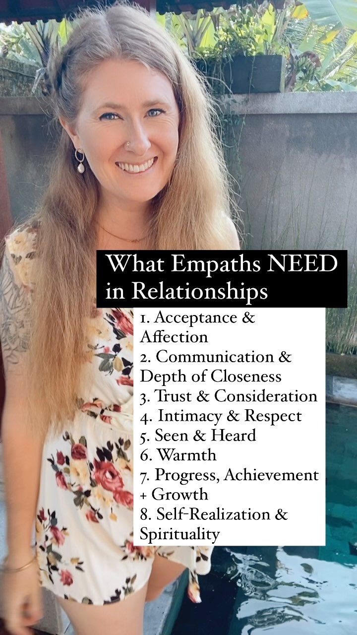 Which one rates highest for you in this moment? Comment below ⬇️
Empaths struggle greatly with understanding their needs, particularly in real time and around others.
What to speak of expressing them and asking for them to be met…
This is often because we missed the necessary support we needed in childhood to build a framework of self and feel safe to express that.
In most cases we weren’t allowed to have a sense of self
🪷 Couldn’t have an identity
🪷 Couldn’t have boundaries
🪷 Has to be about everyone else
I think the worst thing about this scenario is attracting the same experiences in relationships as adults!
And the absolute best thing about this scenario is that there is not only a way out of it!
Goodness,
you’ll know yourself so well,
love yourself no matter what
and have such gratitude for the life you can consciously create despite the immense suffering!
And it starts with learning to meet these needs yourself and stop outsourcing them!
Wherever you’re at in your journey. You’ve got this!! 🩵🙌🏻
.
.
.
.
.
#narcassistawareness #empathlife #spiritualhealingjourney #emotionalwounds #emotionalneeds #boundariesarehealthy #selfworthy #infjproblems #infpproblems #empoweredwoman #spiritualgrowthcoach