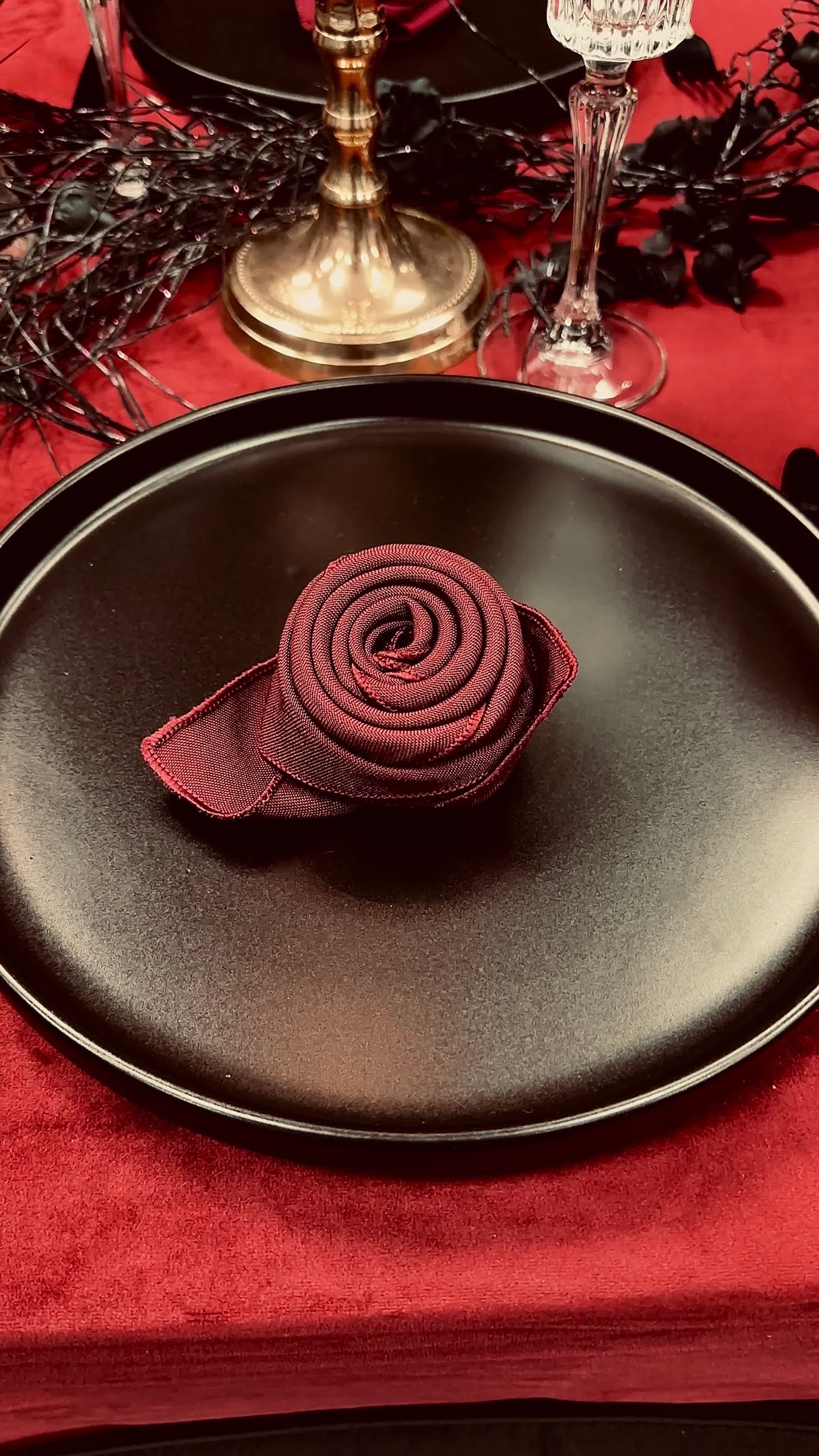 🌑✨ Elevate your next gathering with our stunning Gothic dinner party rentals! Transform your space into a hauntingly beautiful atmosphere with elegant candelabras, ornate table settings, and rich, moody decor. Perfect for intimate dinners or extravagant celebrations, our unique pieces will leave your guests enchanted. Book now and let us help you create an unforgettable experience! 🕯️🍷 #GothicDinnerParty #EventRentals #ElevatedEvents #DarkElegance