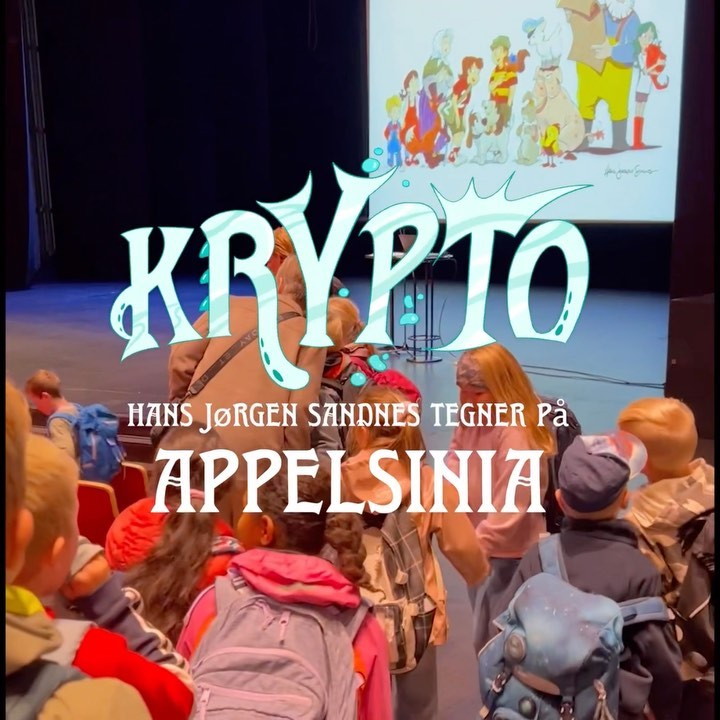 Hans Jørgen tegnet og fortalte fra Kryptobøkene under @appelsinia_litteraturfestival 2022.
#tilbakeblikk 👀 #leselyst #kidlit #litteraturformidling #litteraturfestival #barnebøker #kryptoserien #bøkerforbarn #lesing #tegneserie #tegning #blimedpåleken #leseglede #sandnesmedia @hansjorgensandnes @annkristinlie
