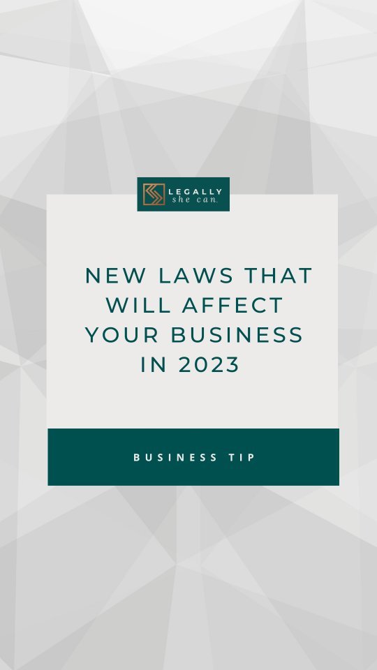 ⁉️New laws will affect your business in 2023⁉️
Some US States and Switzerland will enforce new Data Prorection laws that are more in line with EU's GDPR.
🌟Who are affected? 🌟
Businesses located in these countries or if your clients/audience are located in these countries.
🌟What does it mean for your business?🌟
😱 More obligations and resposibilities when you are dealing with your client's personal data
😂If your Privacy Policy is missing or is C. R. A. P...
❌C❌ - Copied from another business or downloades from a free generator
❌R❌ - Rubbish because its too general and was not written for your business
❌A❌ - Ambigious because you dont understand it yourself
❌P❌ - Protection Lacking
....Its time to rewrite it.
Do you want a list of provisions you need in your privacy policy?
Download the Legally Fluent®️ Yearly Review now.
Link in the BiO
👉SAVE and SHARE
👉Join my Free webinar and learn how you can deal with these new Privacy Laws as a small business owner. 25 November 2022 1430 CET. Link in the Bio
QUESTIONS? WRITE THEM👇
