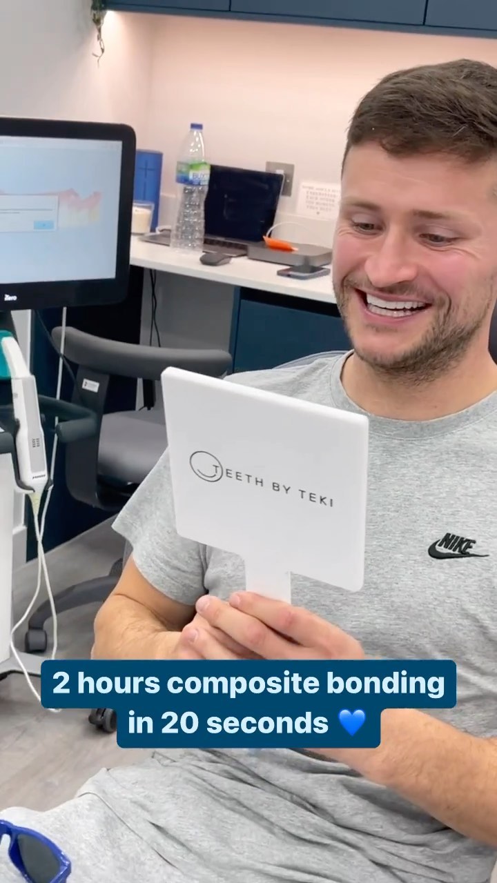 One of the best days of your life is composite bonding day 💙