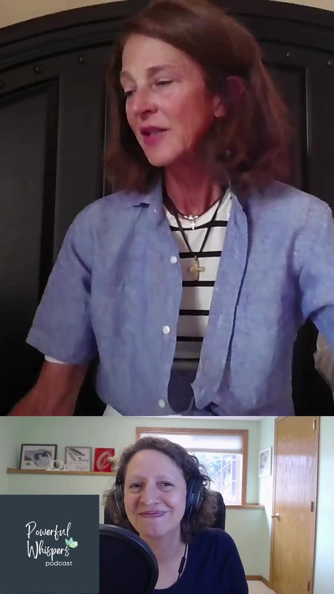 Thrilled to have joined Christa Joy on the Powerful Whispers Podcast! Check out the podcast today at the link in bio!