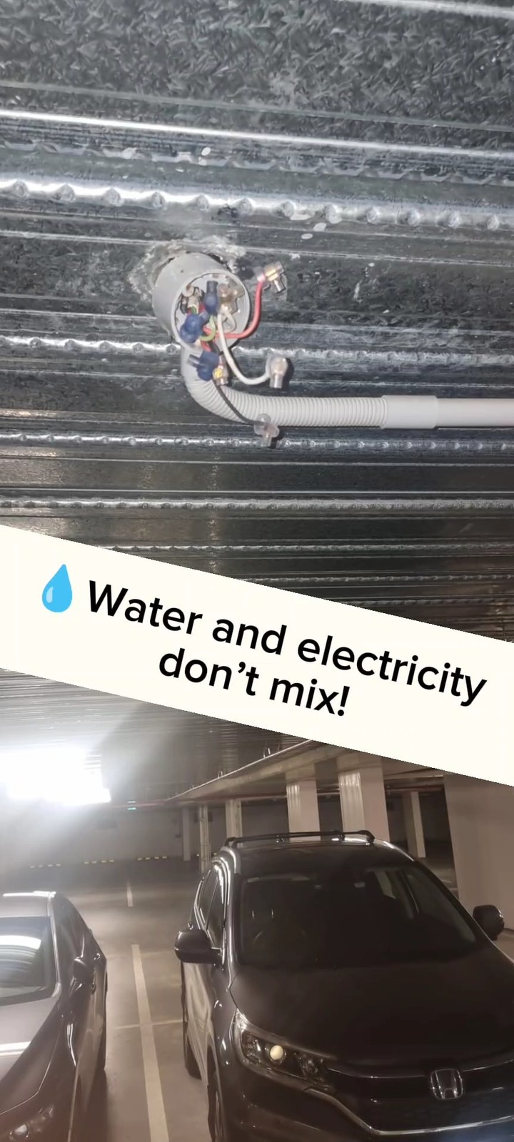 💡 Carpark Lighting Issue? We’ve Got It Covered! 💡
A recent call-out had us fault-finding in an underground carpark where water was seeping through the concrete slab above, causing electrical issues. We identified the problem, sealed the entry point, and got the lights back up and running! ✅
