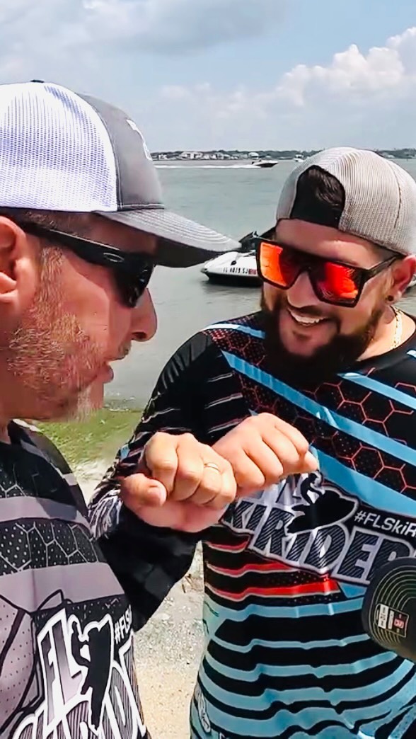 The collision course between @flskiriders and @can_tune is what weโve all been waiting for! Thank you @cabrera_flsr for your support and hosting our #teamcantune ocean side at HQ. #flskiriders #reliabletuning #seadoolife #seadootrixx #seadoosparktrixx #seadoo SHOP HERE ๐๐ฝ https://flskiriders.com/shop/