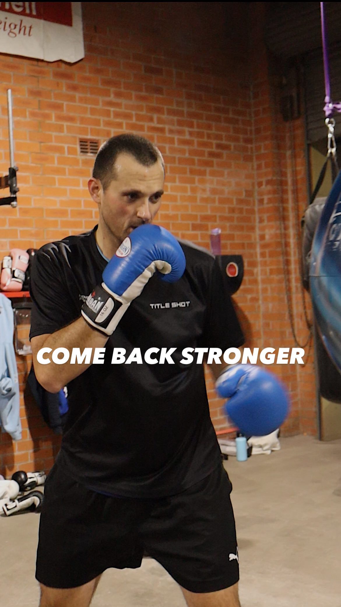Come back stronger 💪
#boxingwollongong #boxinggym #boxingworkout #titleshotboxing #boxercise