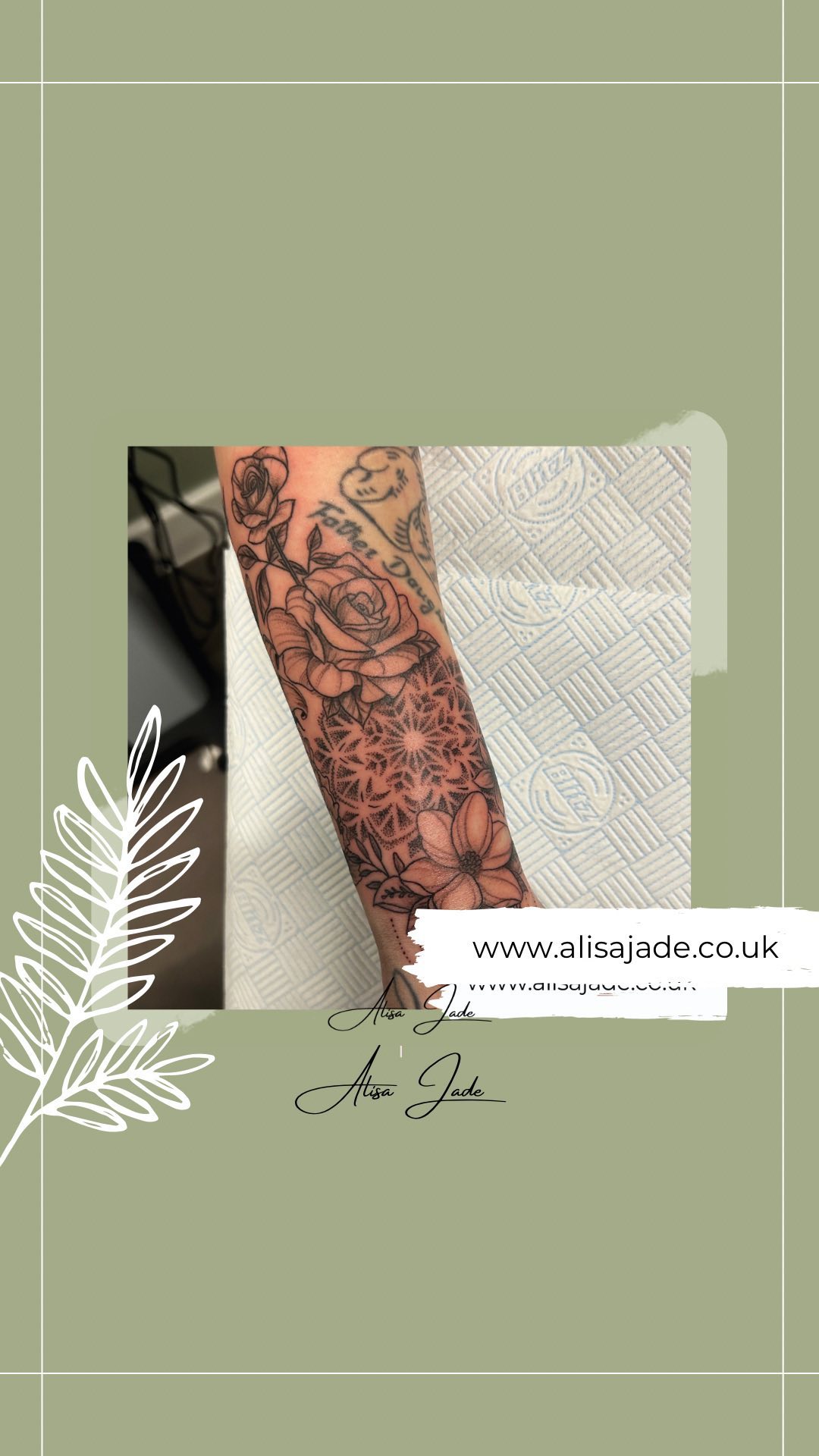 I donโt know how people sit for 7 hour worth of tattoos! I feel so guilty by the end of it ๐ฅด๐ #newink #tattoo #halfarmsleeve #girlysleeve #floraltattoo #salontattoo #learningtotattooonmyown #newtattooist