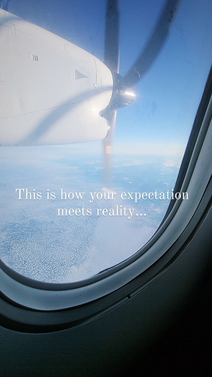 This is how expectation meets reality..
🤩 Have you been on an airplane and marvelled at the world below?
🥹 I totally did when I was on the airplane to Greenland with @arktis_tours . A world full of ice and icebergs looks amazing from above.
❄️ So happy when my airplane-expectation met reality on the trip 😍
#adventureinspirations #greenland #icebergs #explore #wondersofnature #arktis_tours