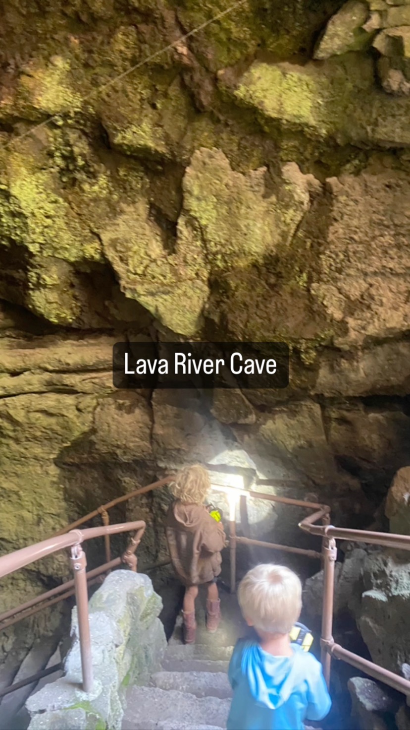 📍 Lava River Cave
Learning topics: caves, volcanoes , bats
Risks: dark, uneven trail
Check out the longest lava tube cave in Oregon! It is a chilly 1 mile hike each way through Lava River Cave. A timed entrance permit is required (1 per car). Bring your own flashlight or rent one for $5 each along with warm layers.
Our Volcano Unit Study will explain how this incredible cave formed and our website will give you all the details on this destination (along with nearby places to eat).
Sign up at www.wildandbarefootadventures.com.
#wildandbarefootadventures #lavarivercave #scoutingtrails #pnwkids #adventurefamily #outdoorclassroom #caves #cavingwithkids #newberryvolcanicmonument #optoutside #oregonkids #oregonexplored #barefootkids #centraloregon #explore #wander #makememories #placebasedlearning #wonderfilledlife #outdoorkids #homeschool #homeschoolfamily #exploring #adventure #travalingwithkids #1000hoursoutside