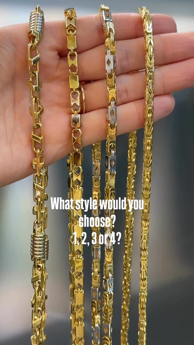 Choose one, Comment below ⬇️ and tag 🏷️ your friends! Monte Carlo or King? #kettingen #byzantinechain #montecarlochain #herenketting #antwerpen