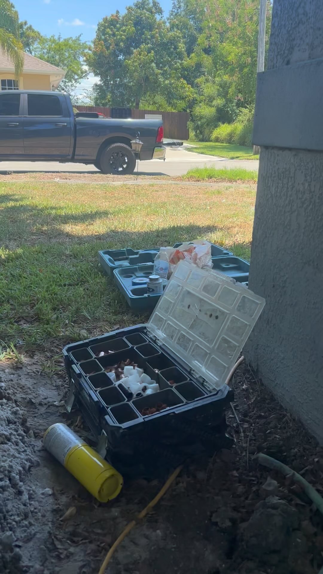 roots under the house
slab leak repair without the concrete or tile chipping