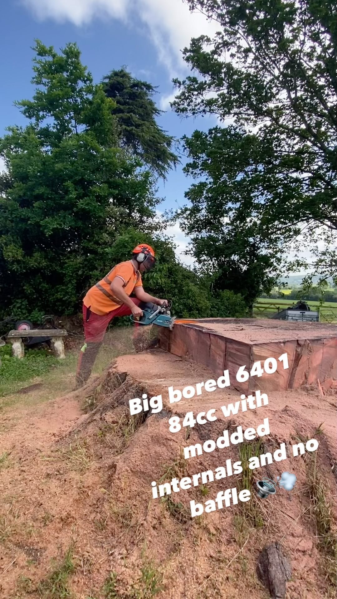 @makitauk @altarbltd #makita #makitachainsaw #portedchainsaw
