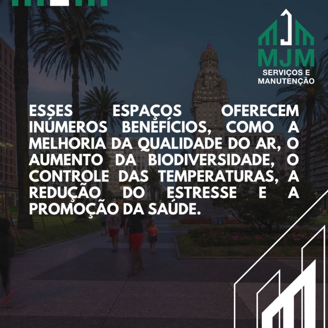 As áreas verdes são mais do que simples espaços naturais, elas são refúgios de tranquilidade e vitalidade em meio ao concreto. 🌱🏞 Ter áreas verdes em nossas comunidades é essencial para o bem-estar físico e mental de todos.
Esses espaços oferecem inúmeros benefícios, como a melhoria da qualidade do ar, o aumento da biodiversidade, o controle das temperaturas, a redução do estresse e a promoção da saúde. Além disso, as áreas verdes proporcionam locais de lazer e recreação, onde as pessoas podem relaxar, se exercitar e desfrutar da beleza natural.
Na construção civil, também reconhecemos a importância das áreas verdes em nossos projetos. Incorporar espaços verdes em empreendimentos comerciais e residenciais não apenas torna o ambiente mais agradável, mas também contribui para a sustentabilidade ambiental e o equilíbrio ecológico.
Nossa equipe valoriza a presença de áreas verdes em todos os projetos, criando paisagens harmoniosas que unem a natureza e a arquitetura. Trabalhamos para proporcionar espaços onde as pessoas possam se reconectar com a natureza e desfrutar de seus benefícios.
Vamos promover a importância das áreas verdes em nossas comunidades e trazer mais vida e equilíbrio para o ambiente urbano. Junte-se a nós nessa missão de conectar a natureza e criar um futuro mais verde e sustentável!
Entre em contato conosco agora e veja as soluções que podemos fornecer para seu projeto.
Atendimento Seg. A Sex. 7hrs - 18hrs
Serviço 24hrs
AV. Manoel Charles da Costa Figueiroa
1112a - Janga, Paulista/PE
servicos.mjm@gmail.com
(81) 9.8605.2652