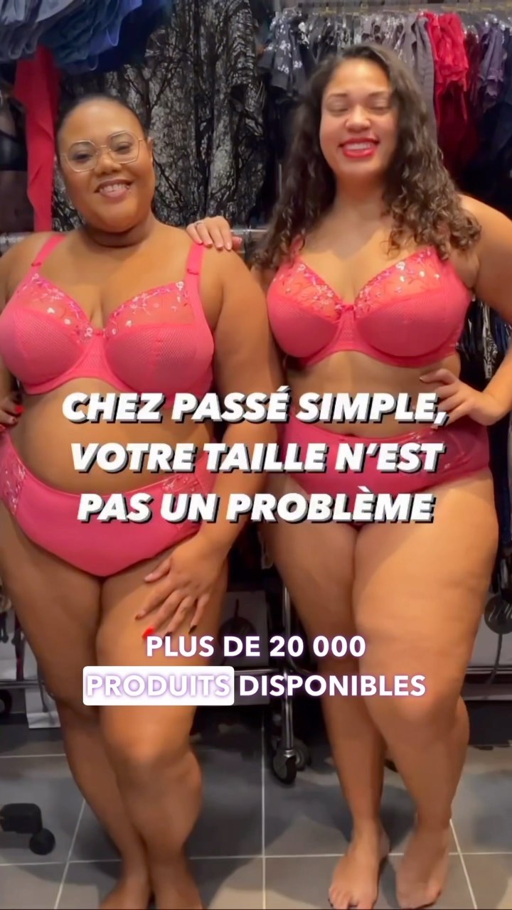 Chez PASSE SIMPLE , la beauté ne connaît pas de taille. Depuis plus de deux décennies, nous célébrons chaque silhouette, chaque courbe, en offrant de la lingerie qui non seulement magnifie le corps, mais honore aussi l’esprit de chaque femme.
Vous avez bien lu, 20 ans d’expérience au service de la féminité ! Avec plus de 20 000 produits en stock, nous sommes fiers de présenter une collection qui va jusqu’au bonnet L.
Car chaque femme mérite de se sentir belle, confortable et confiante dans sa lingerie.
Mais notre engagement va bien au-delà de la quantité. Nous collaborons avec les plus grandes marques, garantissant ainsi une qualité irréprochable à chaque achat. Chaque pièce est conçue avec passion, soin et un savoir-faire inégalé.
Alors, mesdames, n’attendez plus. Prenez rendez-vous sur notre site internet et venez découvrir ce trésor de lingerie au 62 rue d’Amsterdam, Paris 75009. C’est une invitation à célébrer votre beauté unique, à chaque jour, et à chaque instant.
#curvy #curve #bodypositive #plussize #bodyconfident #lingerie #nobodyshame #selflove #myboy #confort #grandetaille #allbodies #lingerie #celebratemysize #explorepage #lingeriegrandetaille #curvyqueen #fyp #pourtoi
