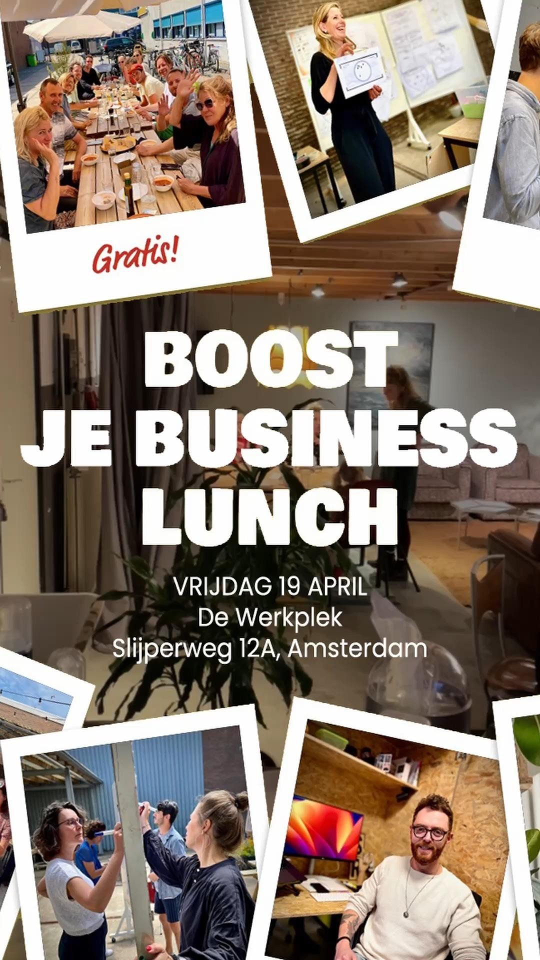 Als zzp'er of freelancer ben je uitgenodigd voor dit gratis event. De lunch en het pitch- en workshopprogramma worden georganiseerd door de Werkplek i.s.m. VEBAN, speciaal voor zzp'ers uit Amsterdam en omgeving. Zien we jou op vrijdag de 19e? Laat je inspireren door andere zzp'ers en investeer in je netwerk!
Meer info en aanmelden via link in bio.