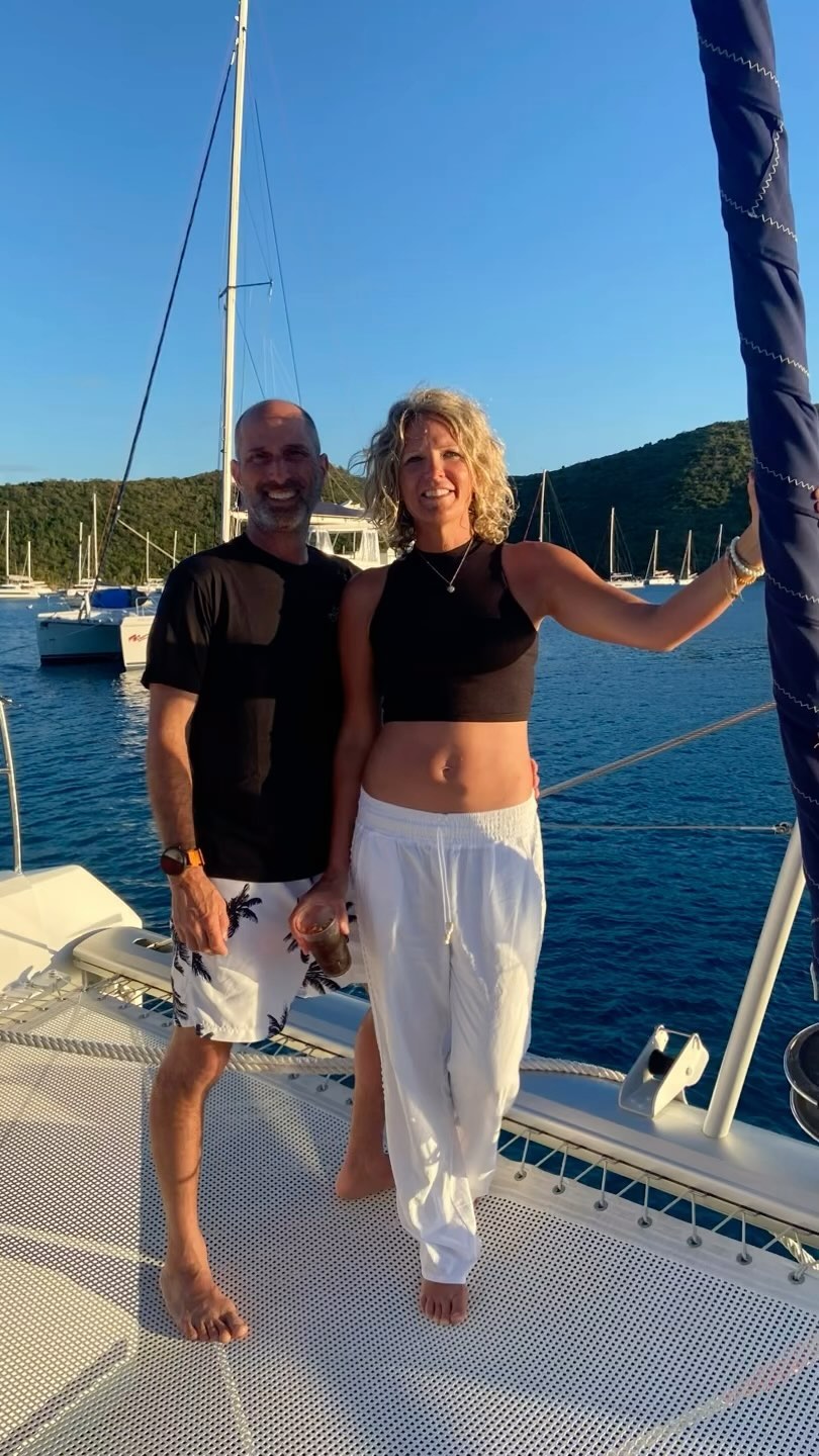 Talk to me about a dream vacation on a chartered catamaran in the British Virgin Islands. I just got back and had the most amazing time.