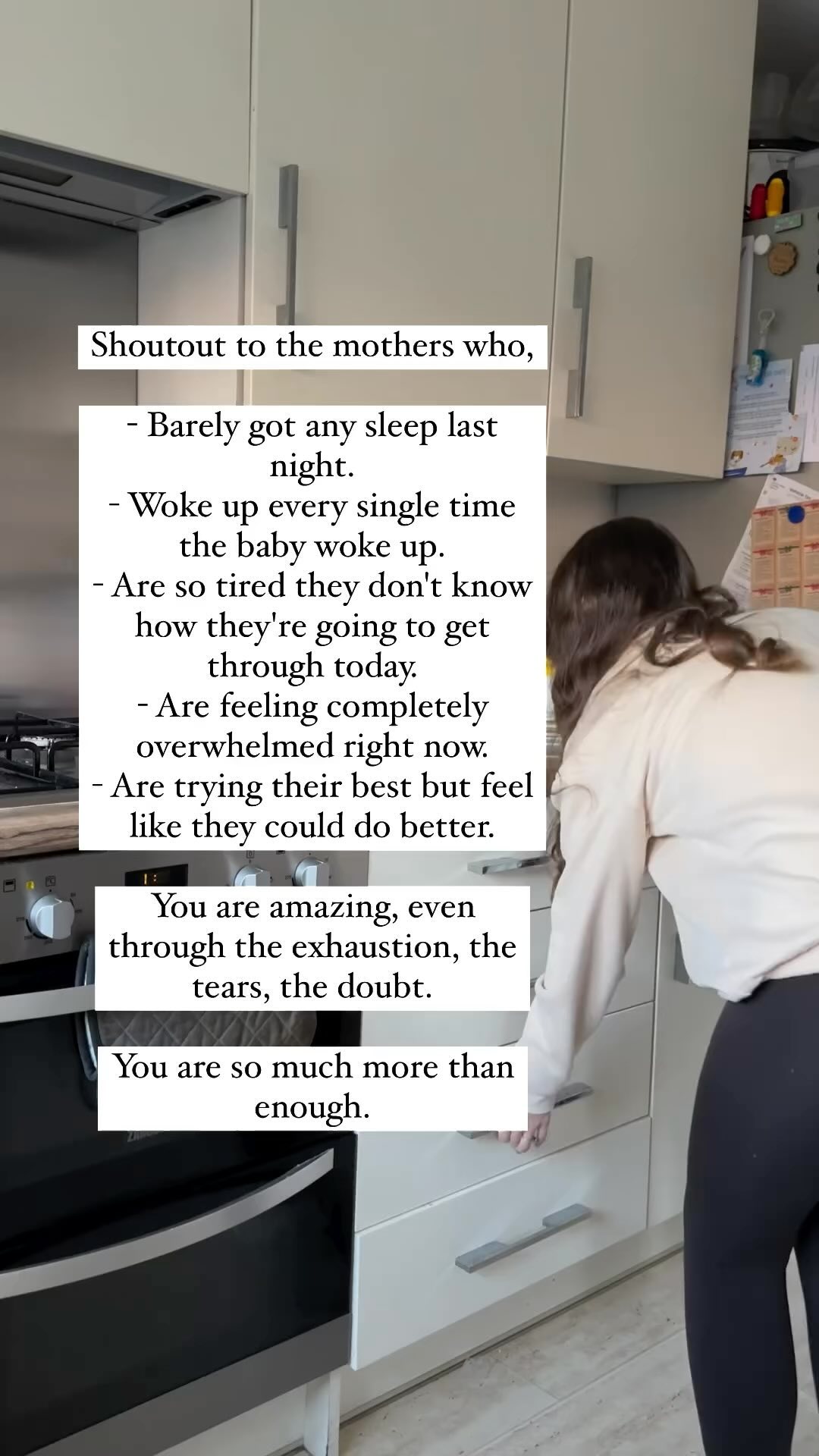 I know you are exhausted.. but even on the hardest days, your best is so much more than enough. You mama, are enough! 🥺
I don’t have a magic wand, I have no advice that will fix it all... but, what I do have, is understanding & enough experience to remind you that your feelings are valid and you are not alone 🩶
@just_another_boy_mum
#motherhoodunplugged #momsunite #mumslife #tiredasamother #tiredmom #motherhoodunplugged #motherhoodrising #motherhoodjourney #motherhoodthroughinstagram #realmotherhood #honestlymothering #honestlyparents #thisismotherhood #mamahood #raisingboys #motherhoodlens #momsplaining #parenthoodmoments #momtruth #postpartumjourney #ppd #overwhelmed #momswithcameras #momshelpingmoms #momslove #womenempoweringwomen #motherhood_squares #motherhoodmoments