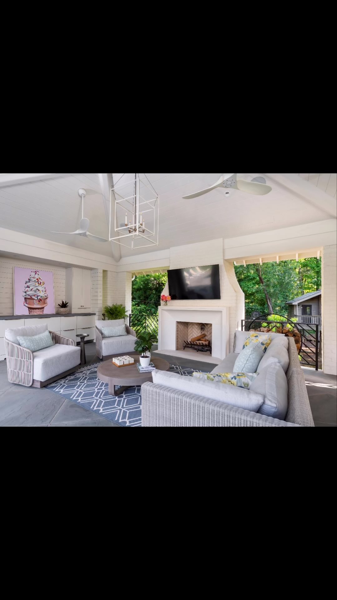 #summertime #veranda #poolhouse #readyforsummer #renovation #bythepool #poolhousedesign #urbanbuildinggroup #ubgcharlotte #follow