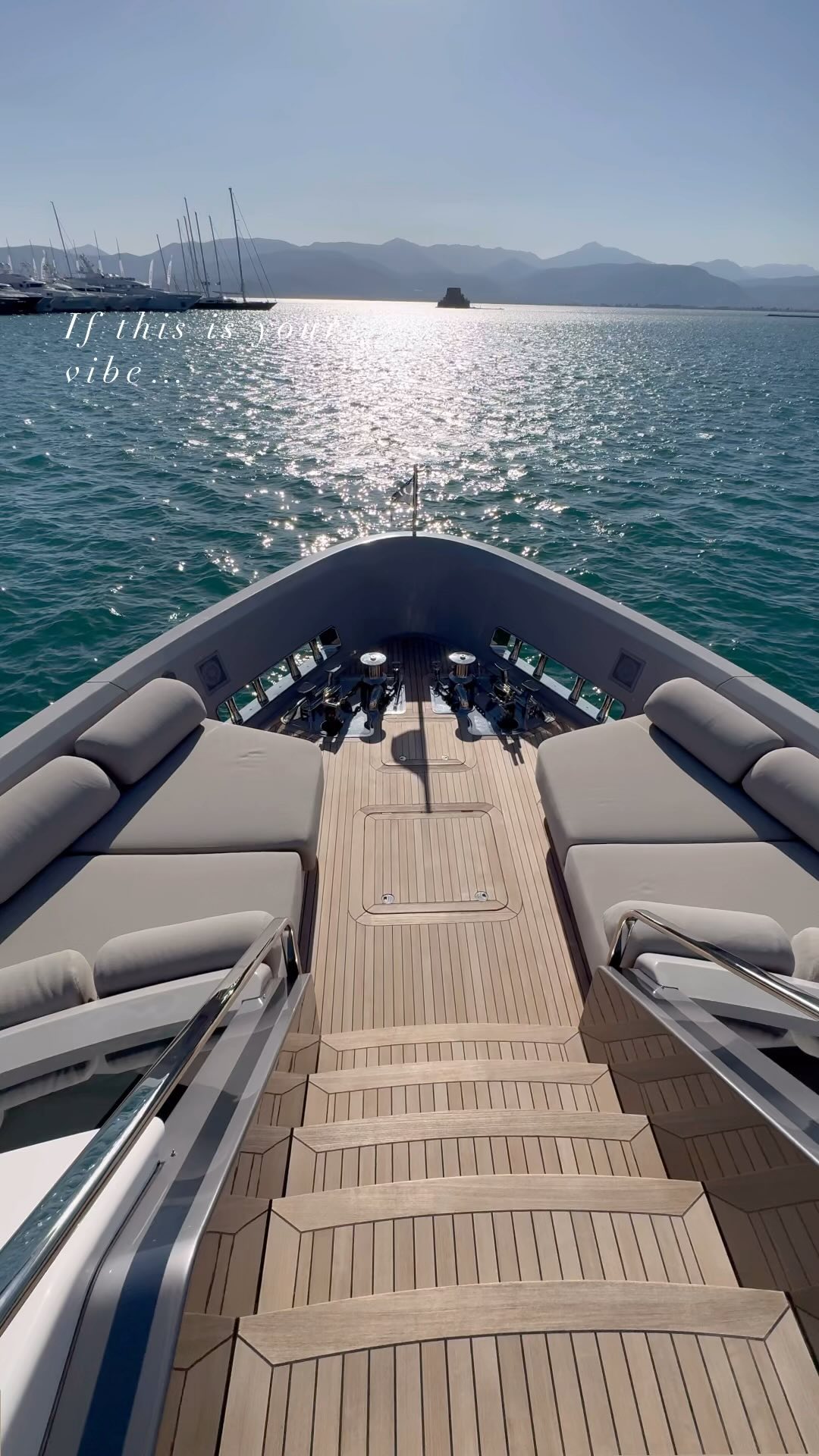 I think we’re into the same things ☺️🛥️ #yachting
Showing you a little glimpse of 2022 29m San Lorenzo SD96 “Flori” harbored in Athens Greece 🇬🇷 She is new to the charter market and excited to start accepting bookings! Feel as if you’re floating through the water with panoramic views every where you look. One of my favorite boats on the market. Contact me to learn more (link in bio)
4 staterooms | 9 guests | € 85,000 per week + expenses #greececharters #greeceyacht #destination #luxuryvacations