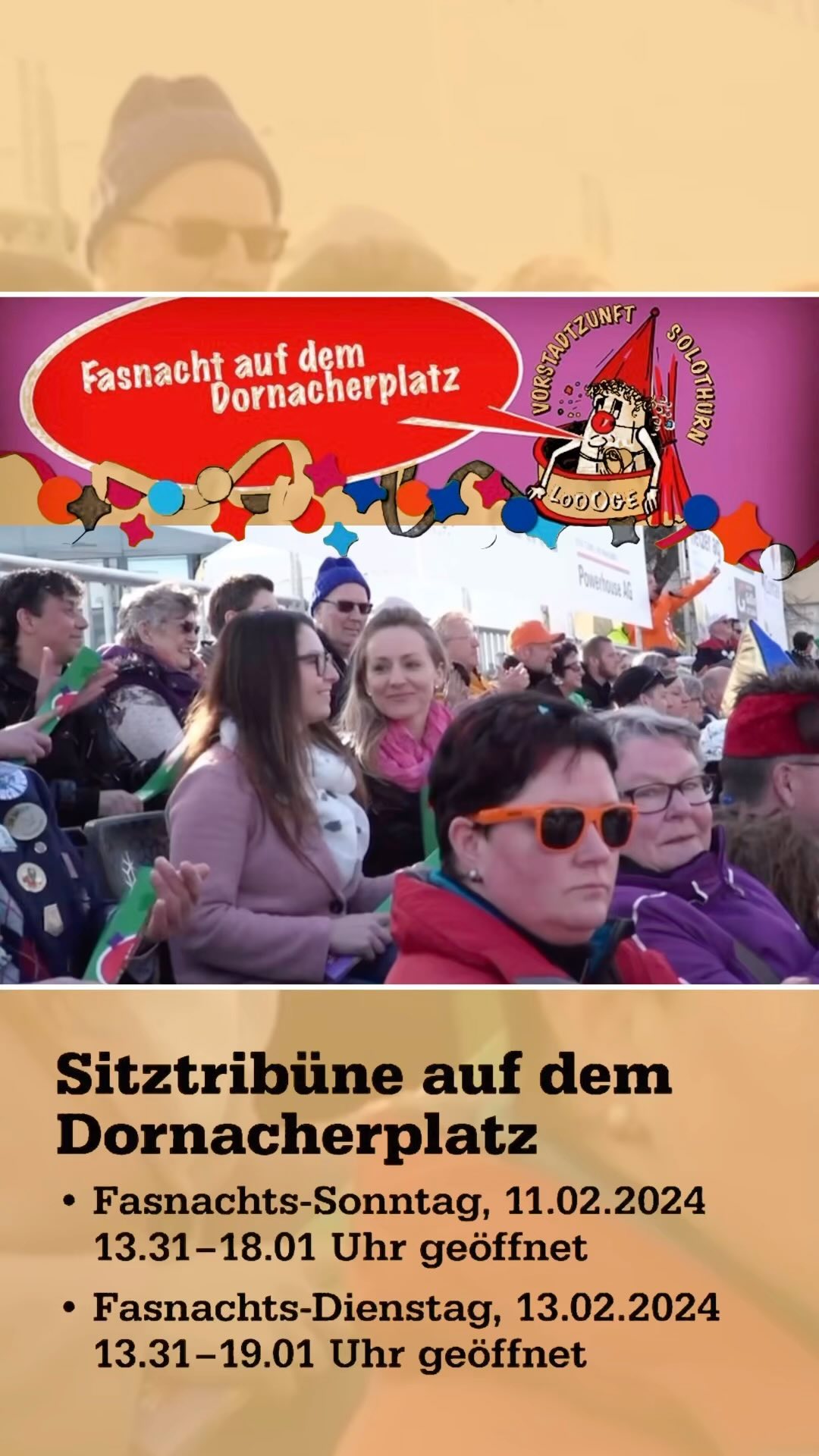 Tickets fürd Vorstadtloooge a de Umzüg
.
.
.
.
.
.
.
.
#vorstadtzunft #solothurn #fasnacht #fasnachtsolothurn #vorstadtloooge #fasnacht2024