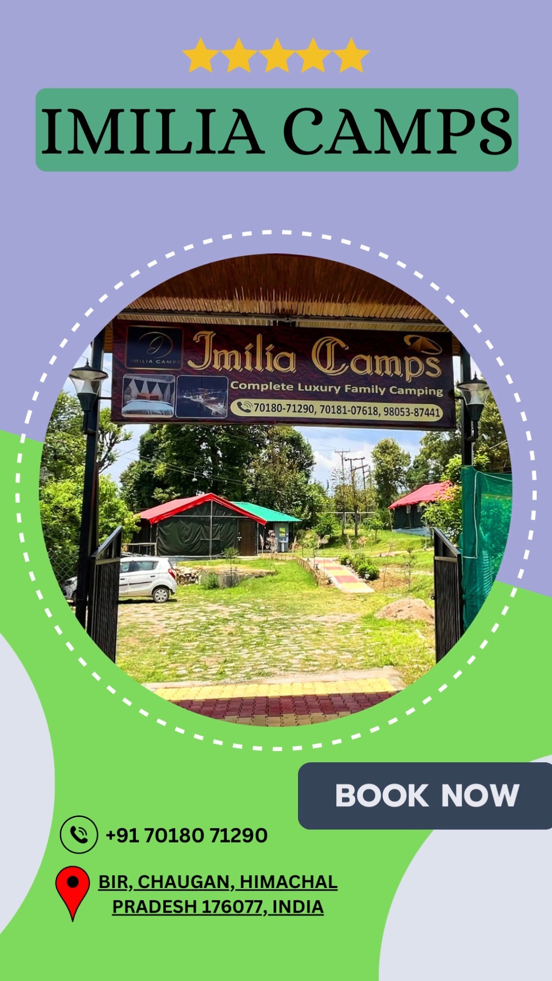 Experience the wonders of nature at Imlia Camps, where adventure meets comfort. Immerse yourself in the beauty of the great outdoors while enjoying the convenience of modern amenities. Our comfortable rooms offer a cozy retreat after an exciting day of exploration.
For More Info- Dm Us & Call +91- 7018071290
#ImliaCampsAdventures
#imiliacamps
#imiliaCamp
#incedibleindia
#Adventure
#naturelovers
#exploreindia
#paragliding
#himalayas
#mountain
#trekkinglovers