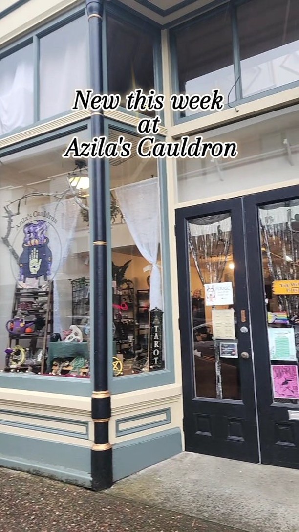We have SO MUCH new stuff! Come on in and check us out!
324 2nd Street in Eureka
#metaphysicalshop #humboldtcounty #witchyshop #witchyvibes #metaphysicalstore #azilascauldron #oldtowneureka #smallbusiness