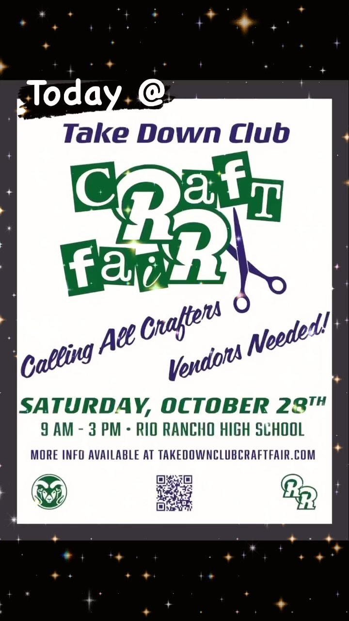 The kids that helped at this event were spectacular! They made the event awesome! They were helpful, polite, and helped the vendors all day ! YOUR THE BEST Rio Rancho High !