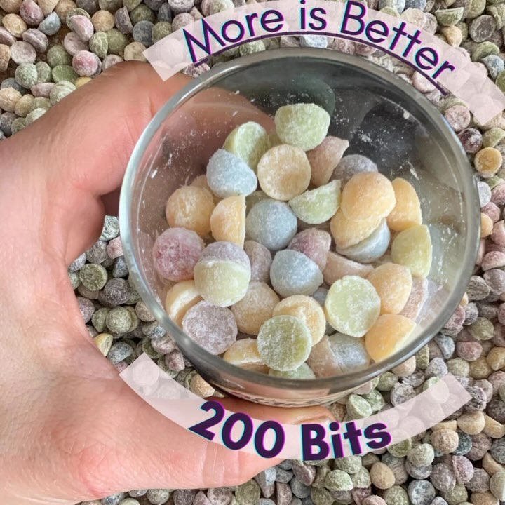 Do you have dry hands that never seem to get moisturized?
It might just take 200 lotion bars to get them soft and hangnail free!
Already have jars taking up space in your cabinets, just waiting to be re-used? They have finally found a worthy purpose; to be reused and filled with 200 Butter Bits lotion bars of your choice, which come in a compostable bag. That’s it!