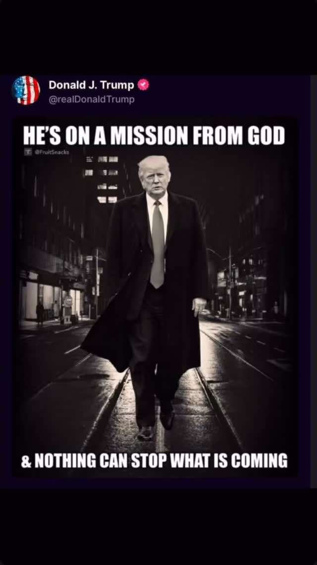 She doesn’t even go here.
#satire #missionfromgod #trump #delulu