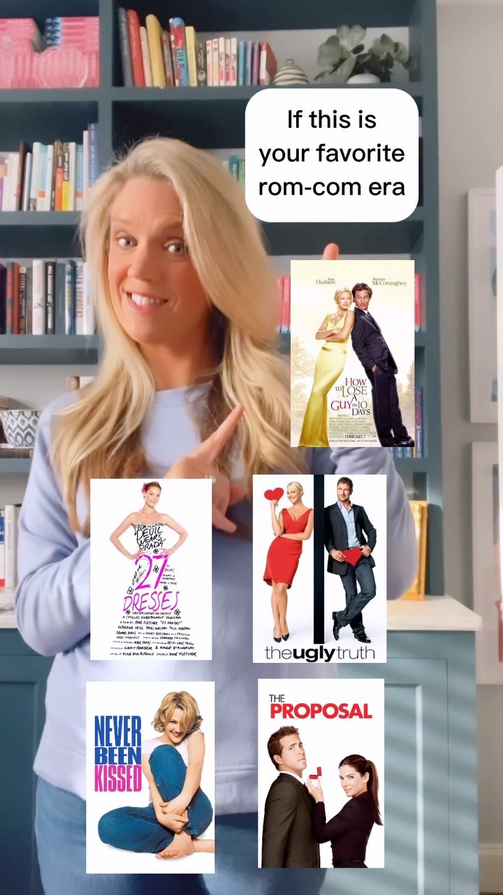 One of the best things I’ve been hearing from all of you this past week is that THE ROM CON feels like a mash-up of your favorite early-aughts rom-coms, and honestly, this was by design - I miss the rom-com golden age too!! Who’s ready for a rom-com renaissance?! 🙋🏼♀️ Maybe if we collectively speak it into the universe, we’ll see this one on-screen too 🎬 (hey, manifesting worked for Travis Kelce!)