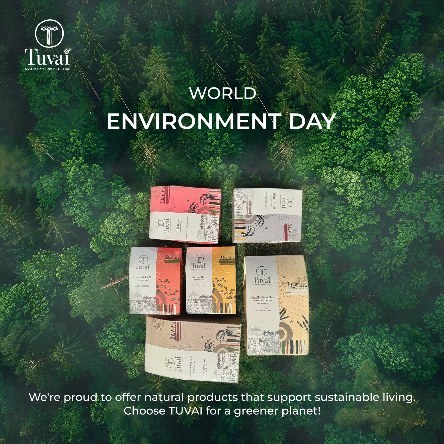 This World Environment Day, TUVAI celebrates the bond between Earth and food. Grown in Jharkhand's pristine plateau using native seeds and “Amrit Krishi” organic methods, our crops reflect purity and taste.
Choosing TUVAI means embracing a life harmonized with nature. Our “Earth Conscious Nutrition” ensures every bite honors our planet's wisdom.
Join us for a greener planet. 🌿💚
-
-
#tuvainature #WorldEnvironmentDay #SustainableLiving #PureTaste #GreenPlanet #NatureLovers #HealthyLiving