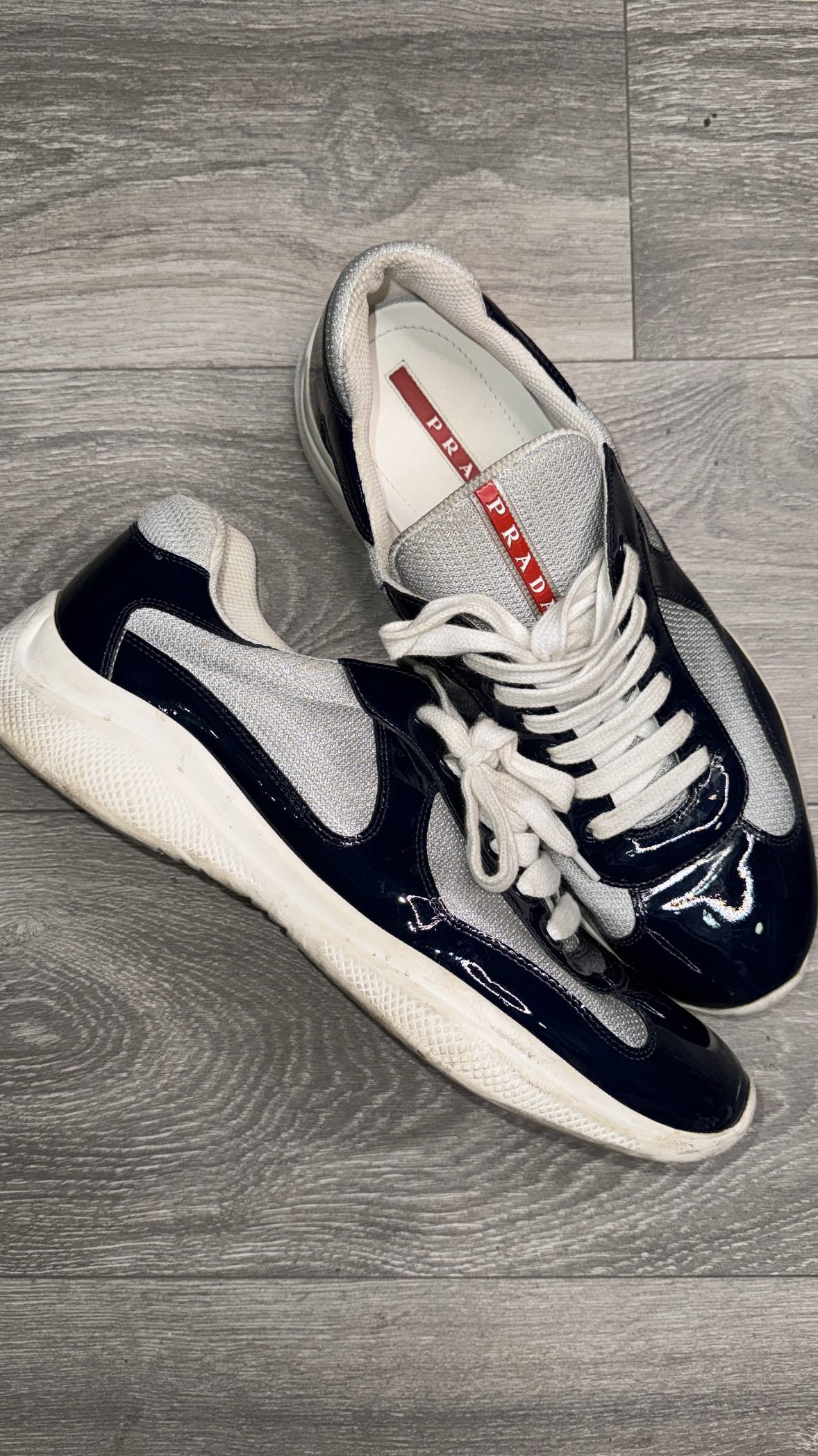 Alot of finesse went into bringing these pradas back😭💪🏽 but @theresoledshop got you covered!
#ohyoumustainthadnopradasbefore #theresoledshop #baltimoresneakerlaundry #prada