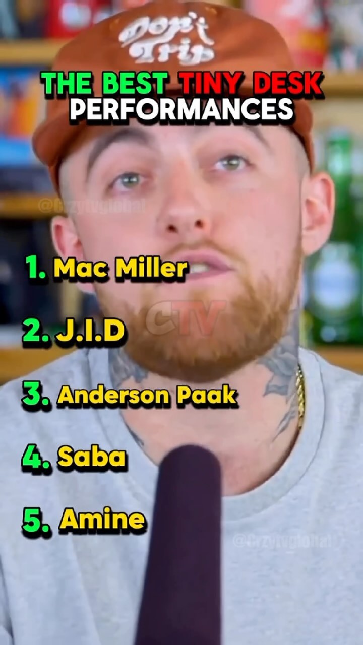 What are your favorite Tiny Desk Performances?? ๐ธ๐๏ธ
.
.
.
.
.
@macmiller @amine @sabapivot @anderson._paak @jidsv @tinydeskconcertclips @crzytvglobal #tinydesk #tinydeskconcert #music #npr #livemusic #nprtinydesk #nprmusic #musician #singer #singersongwriter #hiphop #tinydeskcontest #saba #acoustic #vocals #rap #musiciansofinstagram #andersonpaak #musicvideo #newmusic #jid #localmusic #independenthiphop #originalmusic #songwriter #amine #musicproducersbelike #macmiller #rapbeatsforsaleorlease #crazytown