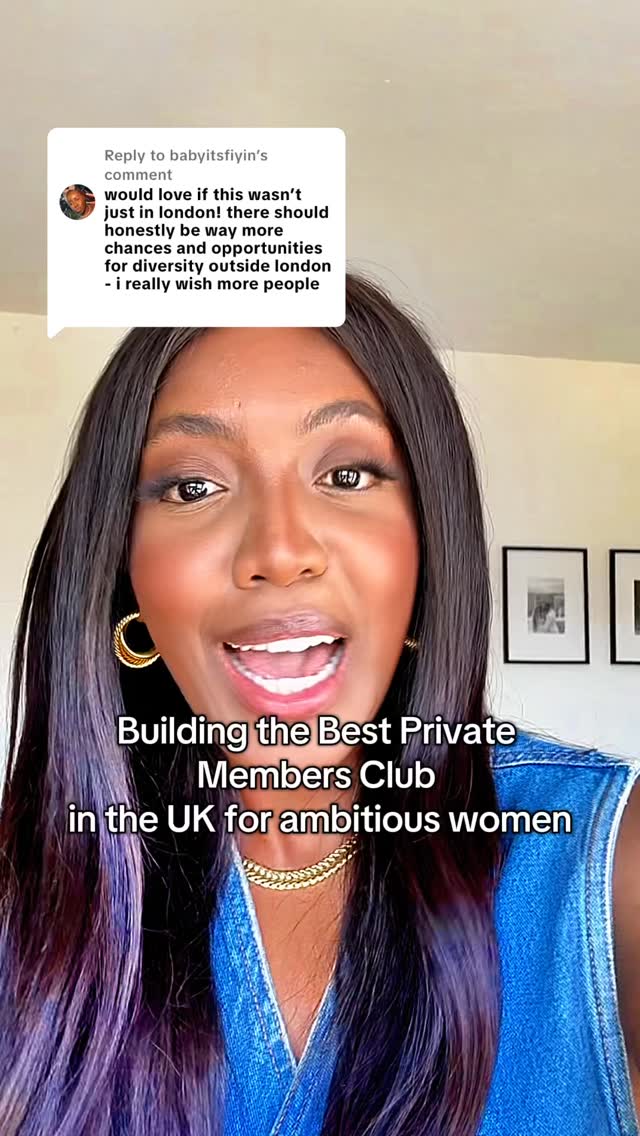 I’m on a mission to build the best private members club in the UK for women. #privatemembersclub #womeninbusiness #curatedevents #founderstory #eventplanning #founders #womensupportingwomen