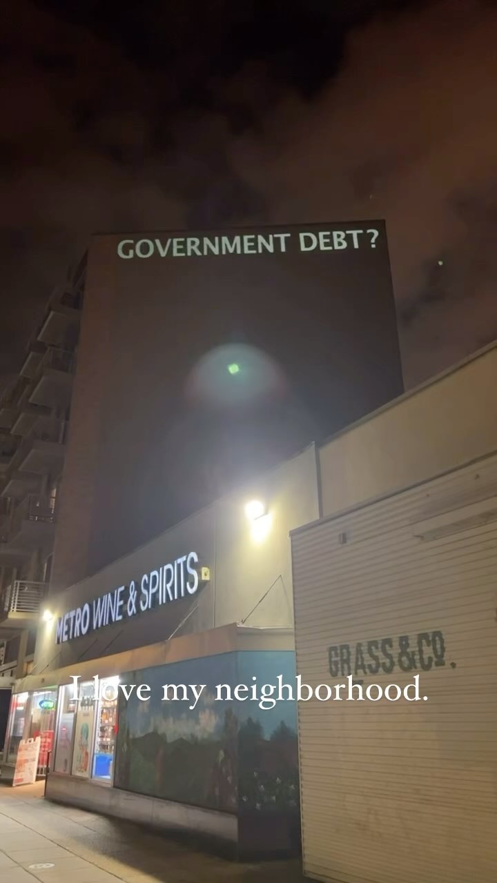 Say no to a government shutdown. God bless Adams Morgan. #DC #AdamsMorgan #PublicArt #InstallationArt