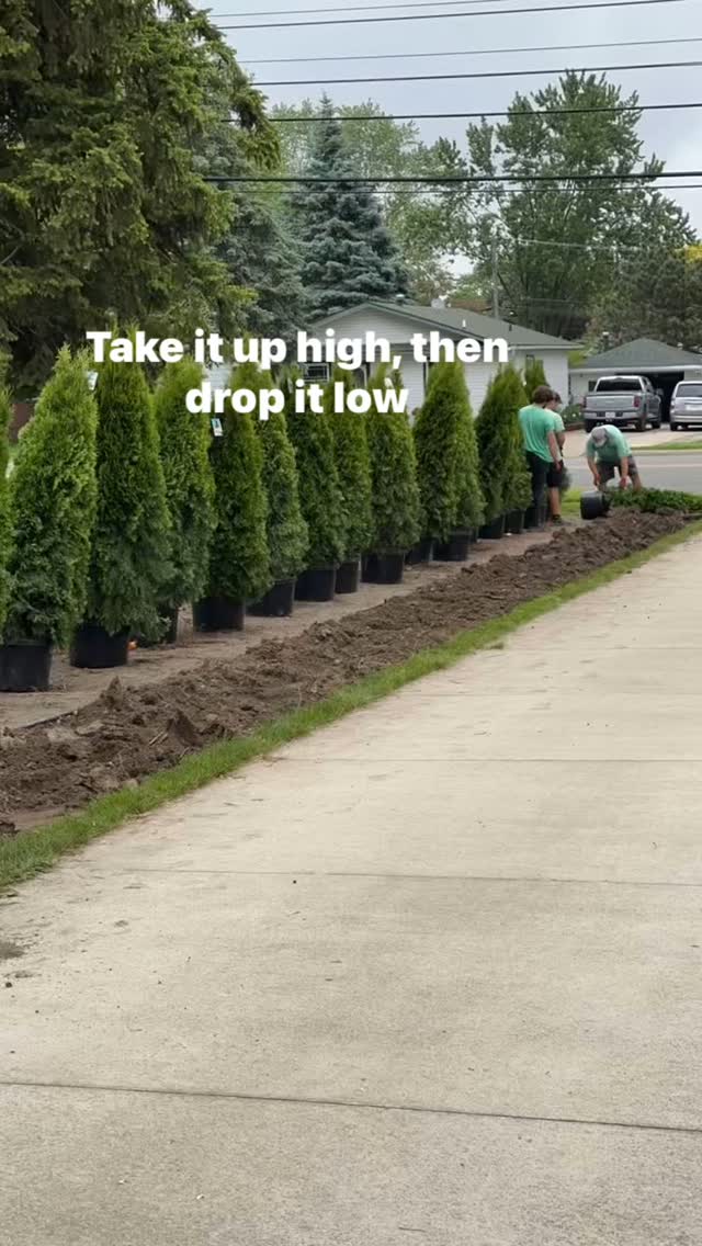 🌲💨 BREAKING NEWS: Arborvitae Olympics, Gold Medal Secured 💨🌲
Our landscape crew just planted 28 arborvitaes faster than you can say “arbor-what-now?”
Precision? ✅
Speed? ✅
Sweat? Oh yeah. 💦
Coffee-fueled? Probably. ☕
We’re not saying we broke records… but the trees are still dizzy. 😄
Let us plant yours before we break the sound barrier. 🚜💚 Call us for all of your #landscape needs!
#ArborvitaeAthletes #LandscapingLegends #SpeedyShrubbers #GreenThumbsGoFast #FamilyBusinessPower #FenceYouCanBragAbout #TreeTriageComplete #PlantingPros #28anddone #Taylor #downrivermichigan #downrivermi #smallbusinessbigdreams #arborvitae