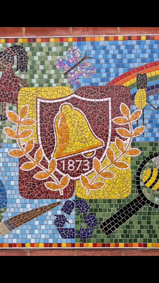 A recently completed mosaic for Ashingdon primary school, celebrating 150 years 🎉
The design is made up of childrens drawings and the schools logo. The house teams air, earth, fire and water are also included.
#ashingdon #ashingdonprimaryacademy #ashingdonschool #schoolmosaic #madewithchildren #schoolworkshop #schoolprojectideas #mosaic #themosaicstudio #mosaicsforschools