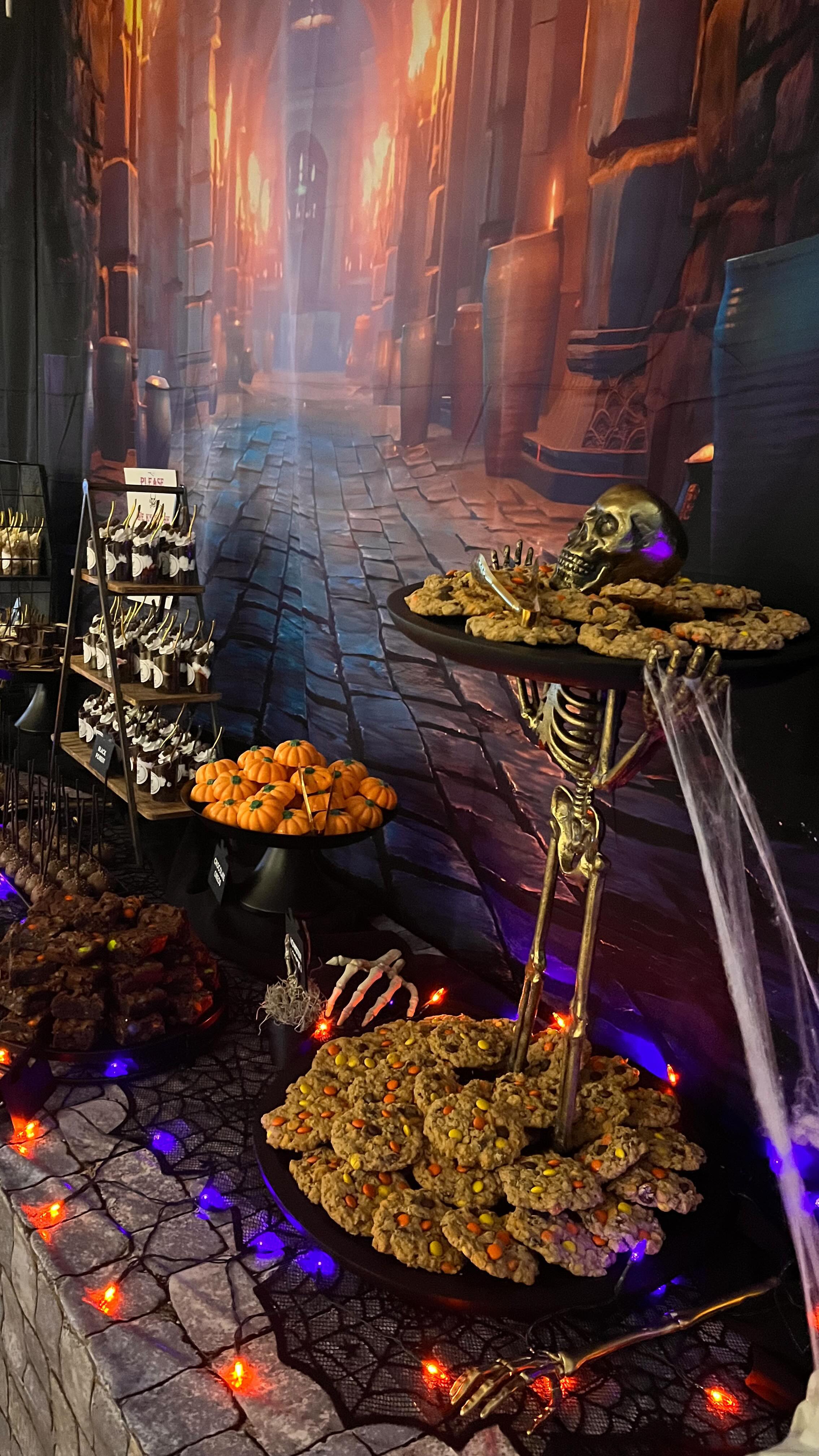 🎃 Happy Halloween from Amway I&S’s Annual Halloween Bash! 🎃
Bringing Halloween spirit (and treats!) to life for 150 employees is always a highlight of the season. From our rich Black Forest cake to chewy monster cookies and pumpkin Oreos, we make sure the treats are as fun as the party itself! A huge thank you to the I&S team for inviting us back. Until next year! 🕸️🧡👻
.
.
.
#eatgr #foodiegr #grnow #experiencegrandrapids #grandrapidsfoodie #iheartGR #grbaker #bakefromscratch #sweettooth #baking #dessert #grgram #cheatdaysweetsgr #cheatdaysweets #midtowngr #grandrapidseats #grfoodie #grbestbites #grnowfood #grandrapidsfood #halloweendesserts #halloweendesserttable