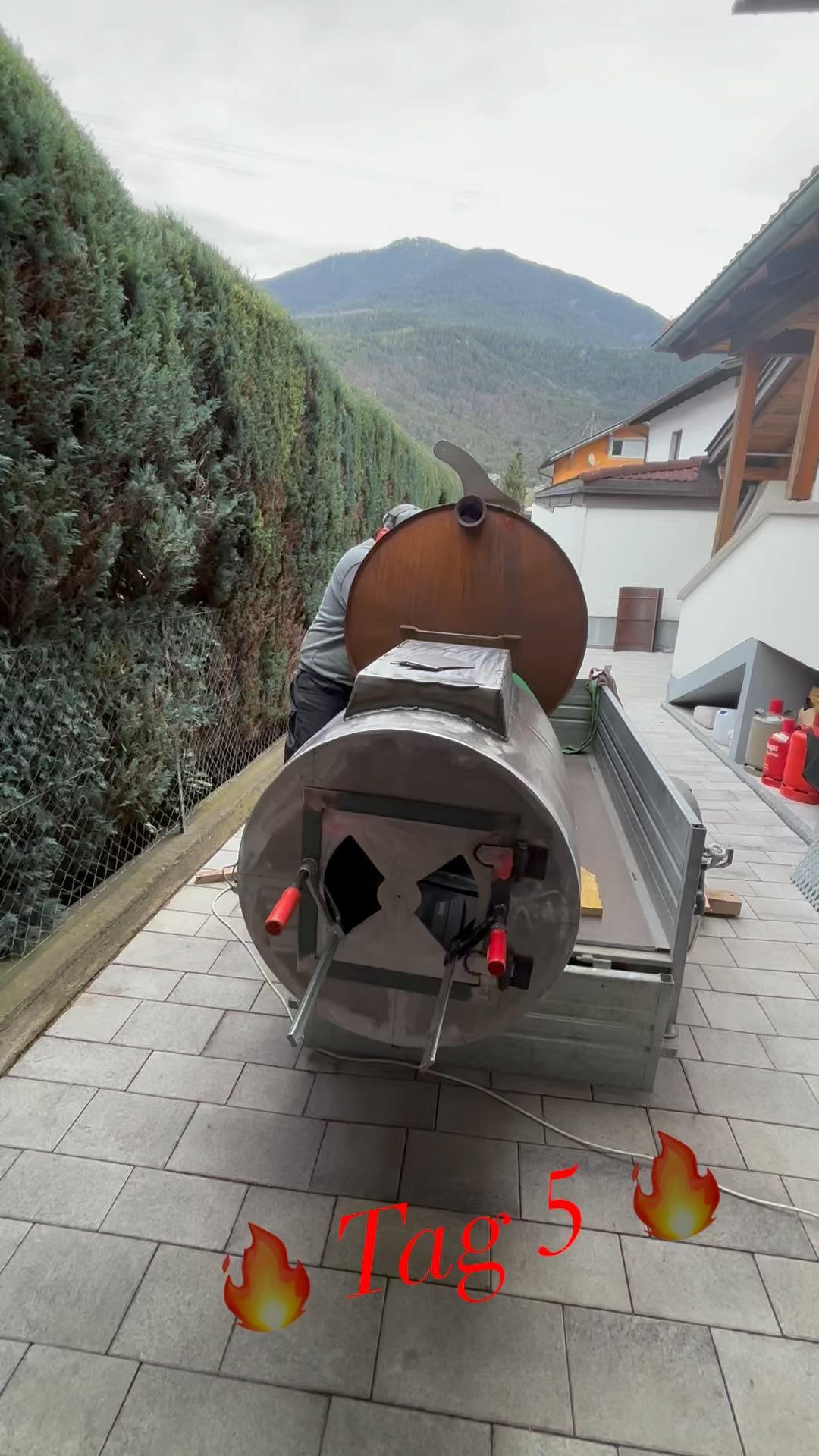 5 Tag: Smokerbau Ecke und Hemsen