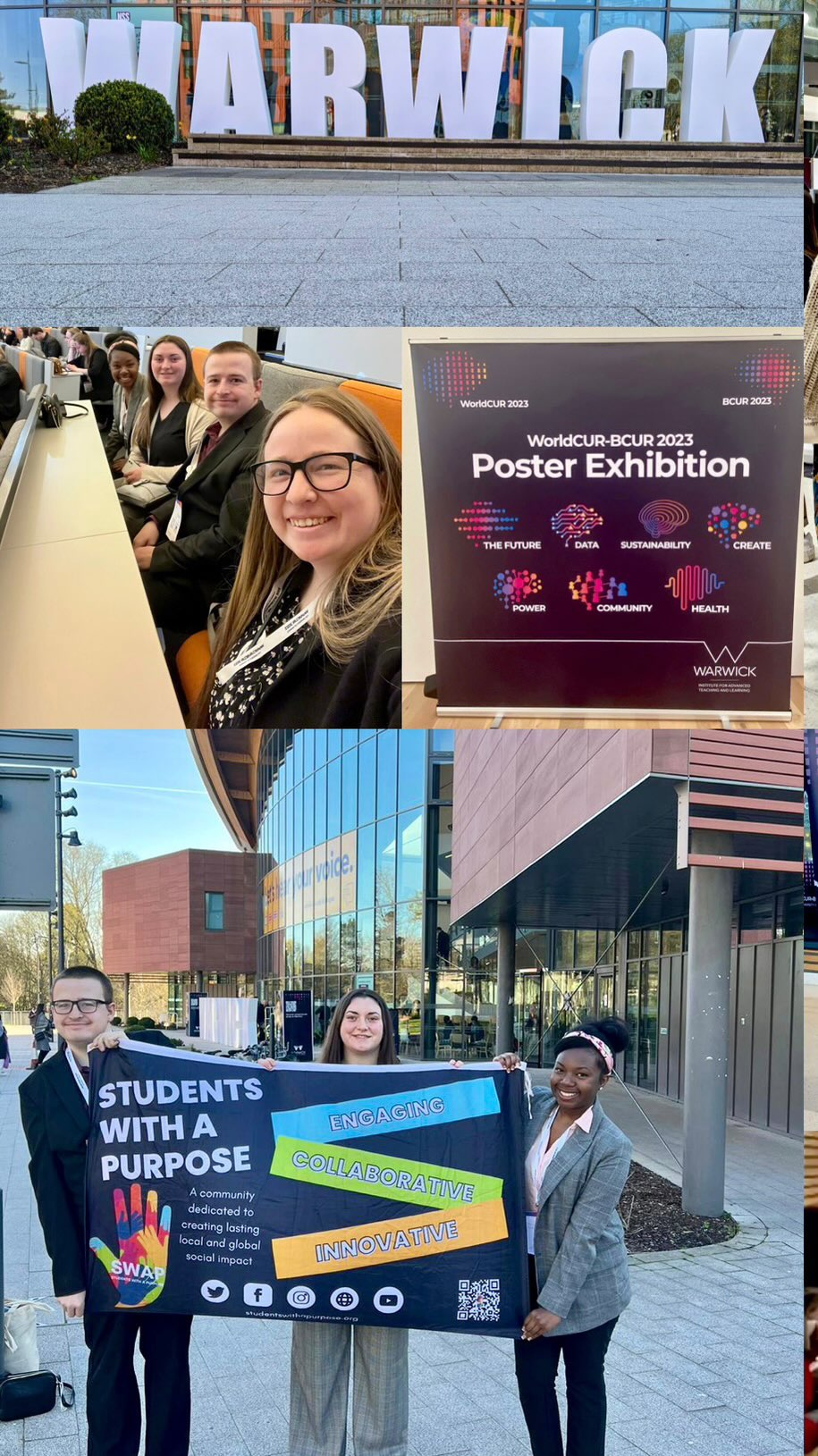 We’re soooooo excited for @vsu_swap and @cwu_swap !!!! We can’t wait to hear all about your research experiences so you can pave the way for more students to have these opportunities!!! 🙌🔥 Proud doesn’t even begin to cover it!!! #WorldCUR #UndergraduateResearch #InternationalCollaboration #CentralWashingtonUniversity #ValdostaStateUniversity #UniversityOfWarwick #TravelGoals #StudentLife #GlobalIssues #ResearchPartnerships #ConferenceAbroad #TrainRide #OpeningNightMixer #collaboration #interdisciplinary