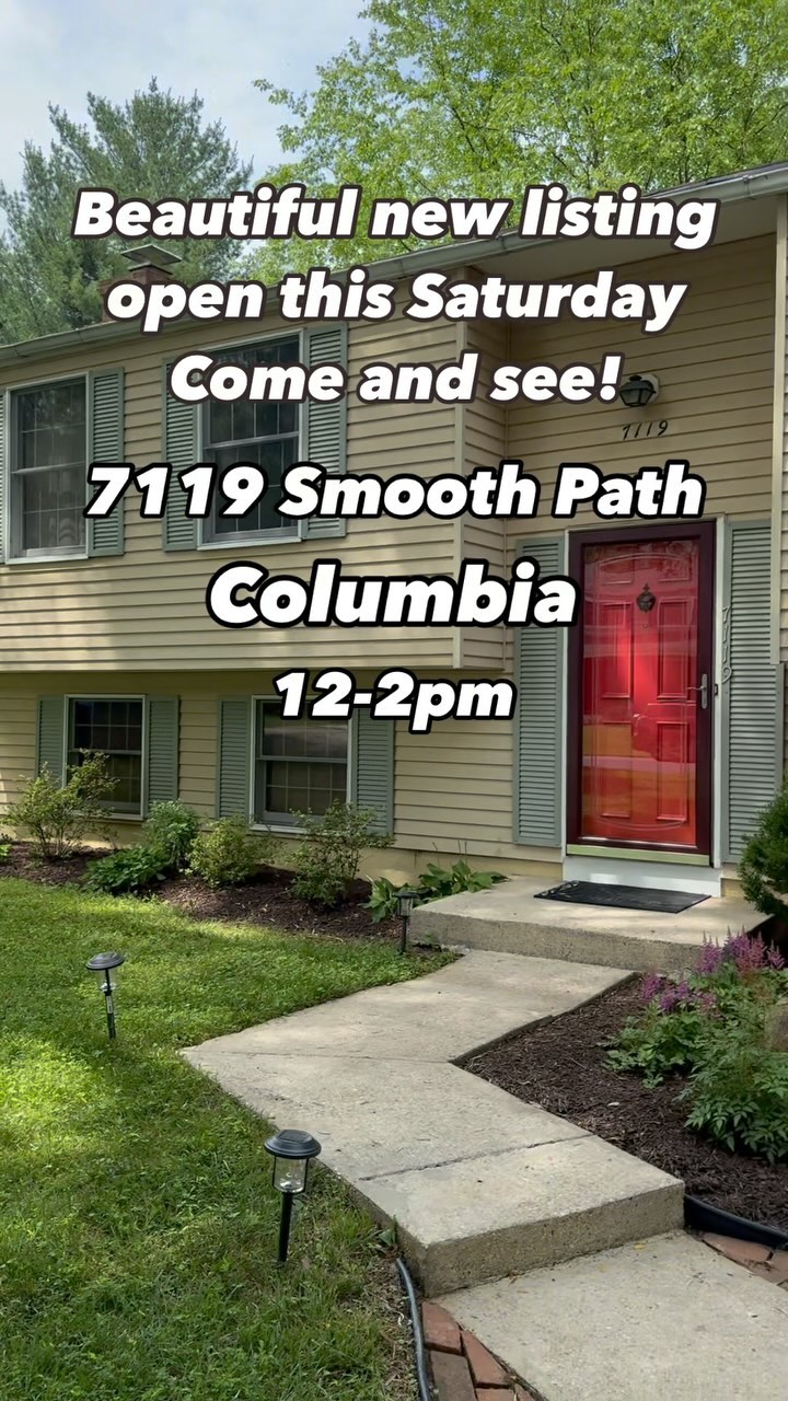 Beautiful home in Columbia 5 beds 2 baths for $525,000
Come and see this home Saturday from 12-2pm
7119 Smooth Path, Columbia MD
#openhouses #columbiamd #columbiarealestate #homesforsale #5bedrooms