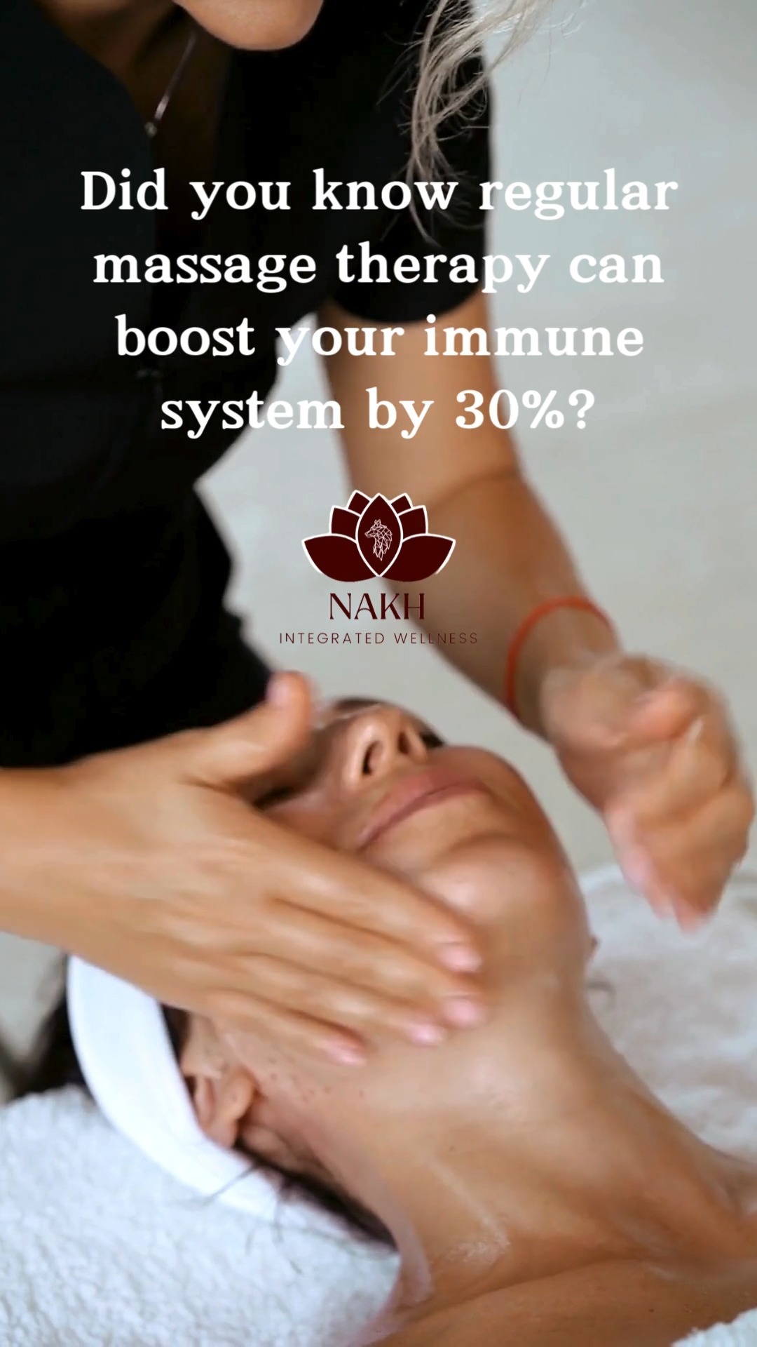 Did you know that massage therapy can help strengthen your immune system? Studies show that regular massages increase white blood cell production by up to 30%, helping your body fight off illness more effectively! Here’s how:
✅ Reduces stress & cortisol levels
✅ Stimulates lymphatic drainage & detoxification
✅ Improves circulation & oxygen flow
✅ Decreases inflammation & promotes healing
✅ Enhances sleep for better immune function
Located in Edmonton, NAKH Integrated Wellness offers professional massage therapy to help you feel your best—inside and out!
Ready to boost your immunity naturally? Book your massage in Edmonton today! DM us to schedule.
#MassageTherapy #EdmontonMassage #BoostImmunity #WellnessEdmonton #LymphaticDrainage #HolisticHealing #NakhWellness