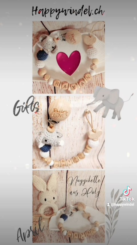 Nuggikette aus Holz💕
.
.
#nuggikette #mitbringsel #rayan #rayanza #fyp #fypage #instagram #elefant #elefante #elefantes #fypシ゚viral #babygeschenk #personality #personalisiert #geschenkideen #geschenk