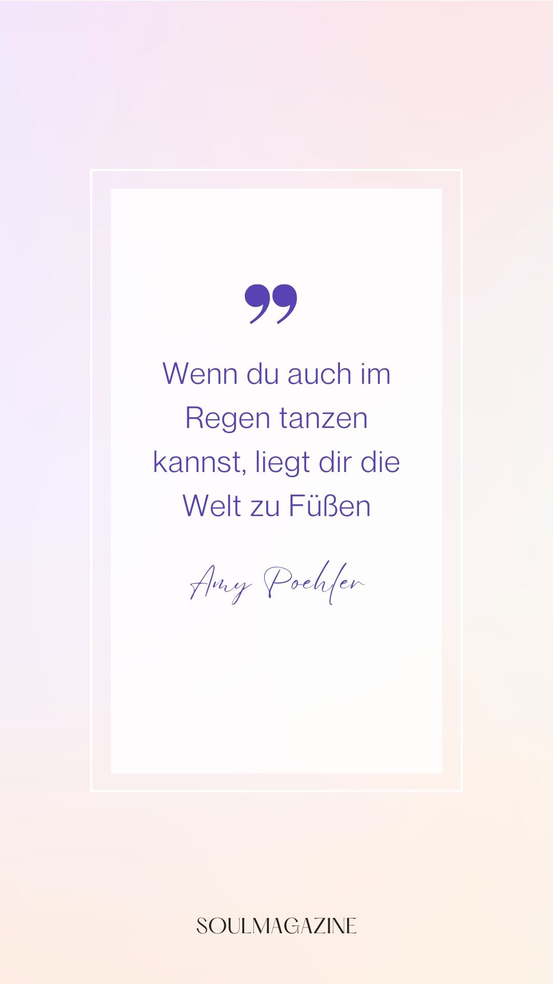 Alles im Leben ist eine Frage der Einstellung. Ob du etwas gut findest oder nicht. Ob du lachst oder nicht. Du entscheidest ganz alleine ob das Glas leer oder halb voll ist. Es liegt an uns zu entscheiden ob wir uns runter ziehen lassen oder aus der Situation etwas positives ziehen!
👉 Folge uns für mehr Impulse!
#soulmagazine #freudeamleben #positivdenken #positiveenergie #positivmindset #alleswirdgut #mehrvomleben #lebeimjetzt #lauracoachingsecrets